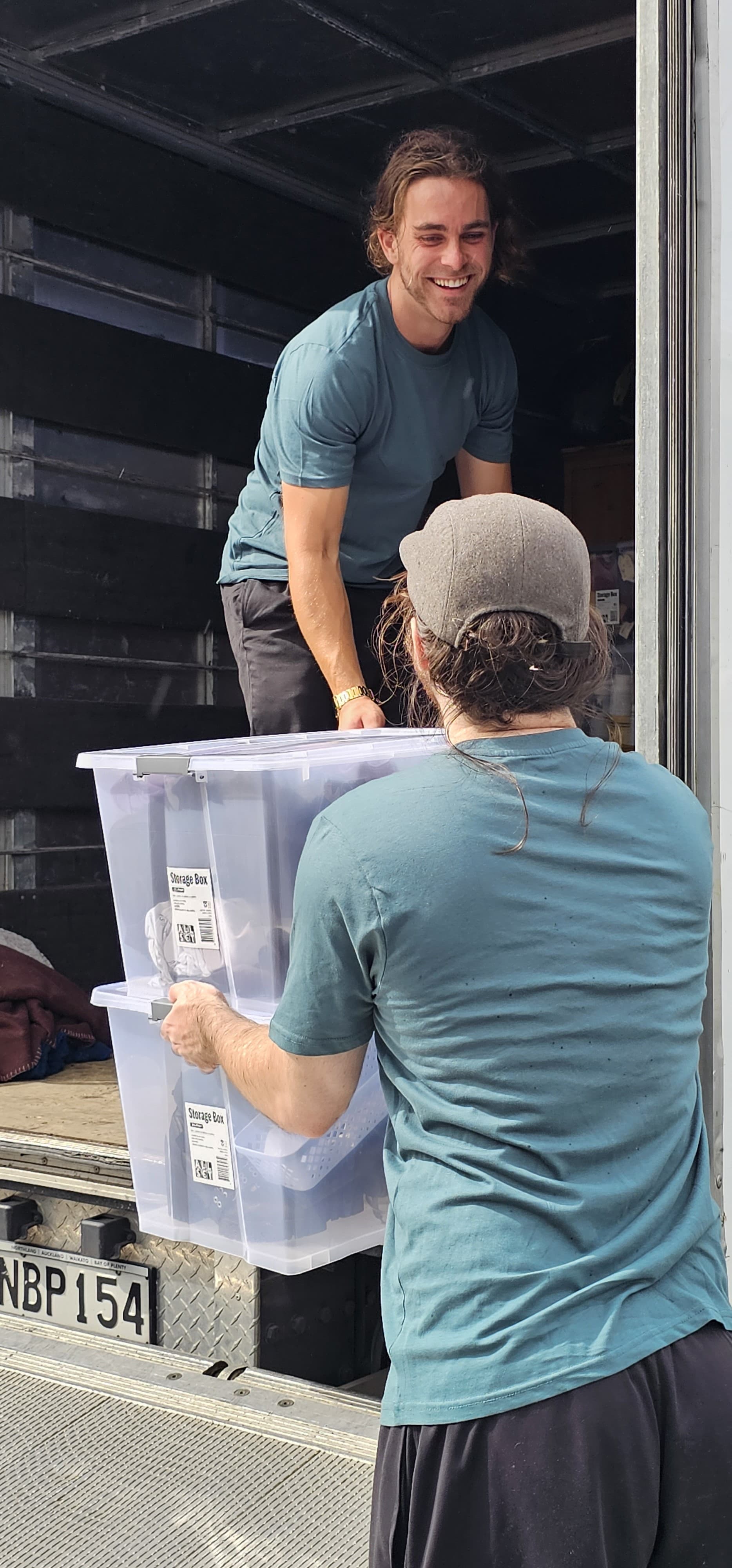 Movers in action
