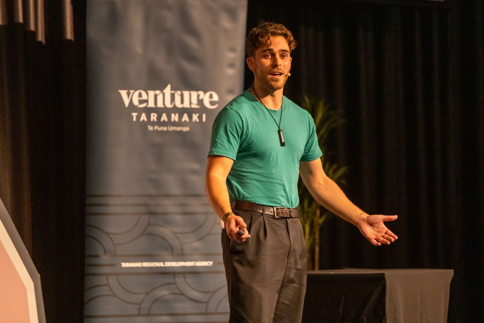 Fabian speaking at PowerUp 2026